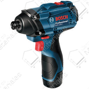 Bosch Atornillador De Impacto 1/4 12v Gdr120-li (2 Baterias - Cargador)