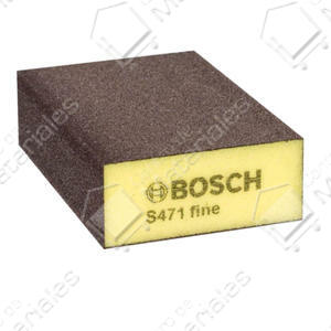 Bosch Esponja Abrasiva Grano Fino S471 Amarillo
