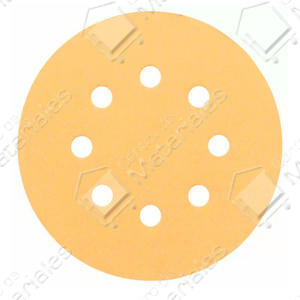 Bosch Disco Lija 5" 125mm  80 Grano X Unidad
