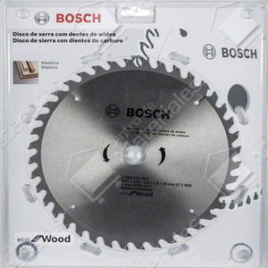 Bosch Disco Sierra Circular Madera Eco 7 1/4 (184mm) 60d 644.331