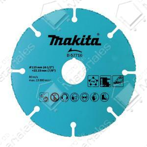 Makita Disco Multiproposito 115 X 1 Corte Madera - Pvc  - Placa Yeso