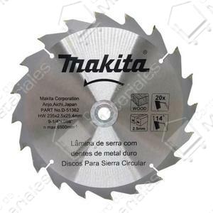 Makita Disco Sierra 9" 235mm X 20 Dientes