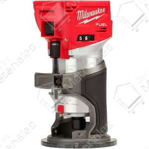 Milwaukee Fresadora Cuerpo Aluminio 18v Boquilla 1/4  No Incluye Ni Bateria Ni Cargador