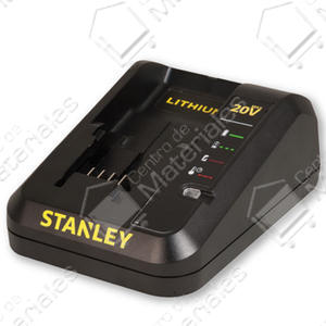 Stanley - Cargador Bateria 20v 2 Ah Carga Rapida