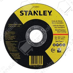 Stanley Disco Corte 115x1,6 X Unidad