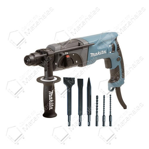 Makita Martillo Rotativo Plus 780w 2 7j 24mm 6 Pzas C Male Hr2470x13