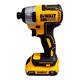 Dewalt Atornillador De Impacto 1/4 Brushless 20v (2 Baterias - Cargador - Maletin) - Vista 1