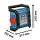 Bosch Linterna 18v Gli 18v-1500 (sin Bateria - Sin Cargador) - Vista 3