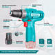 Total Atornillador Taladro 10mm 12v Percutor (1 Baterias) - Vista 2