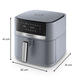 Lusqtoff Freidora De Aire 9,5l 1800w Pantalla Digital Tactil - Vista 4