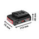 Bosch Starter Kit 2 Baterias 18v 2ah + 1 Cargador (gal18v20 +gba18v2ah) - Vista 2