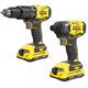 Stanley Combo 20v Atornillador Impacto + Taladro Percutor (2 Baterias 2ah - Cargador - Bolso) - Vista 1