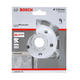 Bosch Plato Muela 4-1/2" 115mmx22,23mm Para Concreto - Vista 2