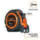 Truper Cinta Metrica Industrial 5 M X 19 Mm Anti-golpe - Vista 2