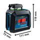 Bosch Nivel Laser De Linea Gll2-20g + Tripode Bt 150 - Vista 4