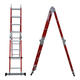 Lusqtoff Escalera Articulada Dielectrica Aluminio 4x4 - Vista 1