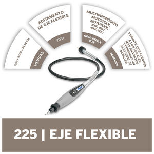 Dremel  225ab Eje Flexible