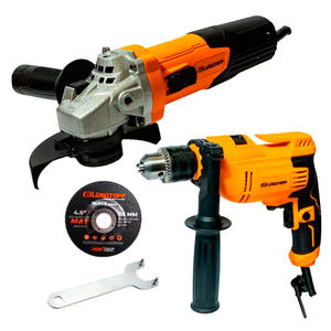 Lusqtoff Combo 18v Taladro 13mm + Amoladora 720w