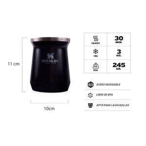 Stanley Combo Termo Clasico 950ml + Mate + Bombilla