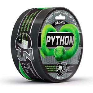 Python Cinta Duct Tape Multiuso 48mm X 9m Negra