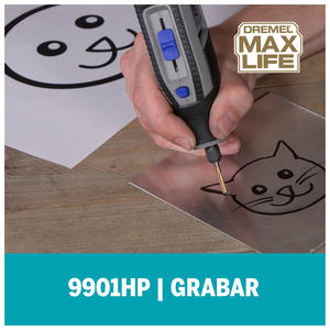 Dremel Max Life 9901hp Fresa Carburo Tungst 1/8 Punta Redonda