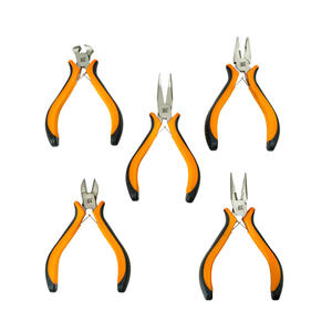 Lusqtoff Set   5 Mini Pinzas Alicate - Pinza Punta - Pinza Universal