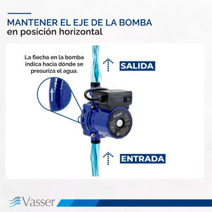 Vasser Bomba Presurizadora Pre 1 Baño