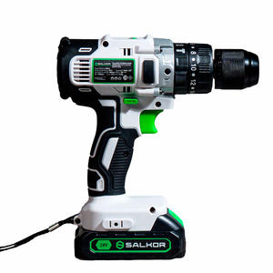 Salkor Atornillador Taladro Percutor 13mm 18v (1 Baterias 3ah - Cargador)