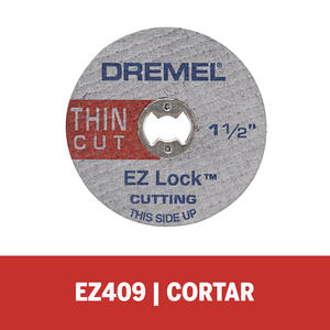 Dremel  Ez409 Disco De Corte Fino Ez Lock X 5 Unidades