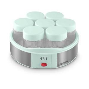 Lusqtoff - Yogurtera 1.7 Litros 15w - 7 Frascos De Vidrio