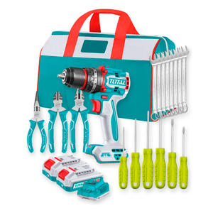 Total Combo Mundialista (taladro Perc + Starter Kit + Bolso + Pinzas + Combinadas + Destornilladores)