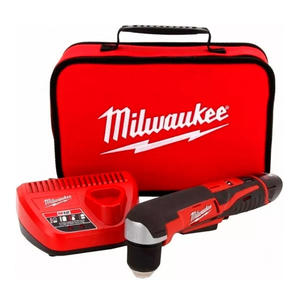 Milwaukee Atornillador 12 V Angular Recto Bat 2 Amp + Bolso