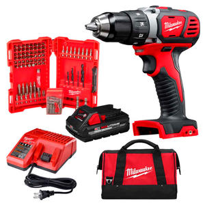 Milwaukee Atornillador Taladro 13mm 18v + Bateria 3.ah + Cargador + Bolso