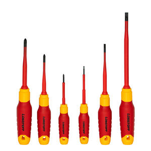 Lusqtoff Set 6 Destornilladores Aislados 1000v - 3 Planos 3 Phillips
