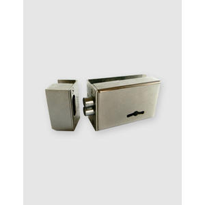 Cerrojo Andif 854  Pasador Puerta Cristal Postiza Plat-
