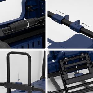 Bremen Carro Plegable 2 En 1 Hasta 150 Kg