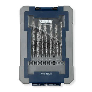 Bremen Set 19 Piezas Mecha Acero Rapido 1 A 10mm