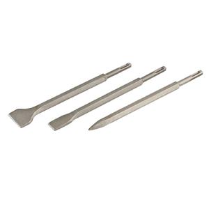 Kwb Set    3 Cincel Sds Plus X 250 Mm 1 Cinceles Plano - 1 Pala - 1 Punta