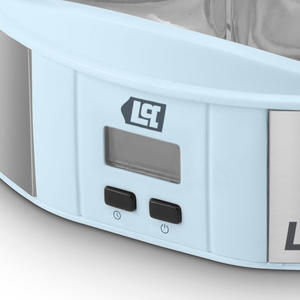 Lusqtoff - Yogurtera Digital 1.7 Litros 15w - 7 Frascos De Vidrio