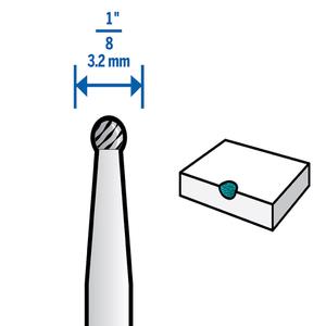 Dremel 9905 Fresa Redonda Carb.tungsteno