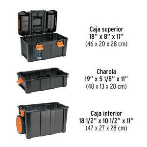 Lusqtoff Caja De Herramientas Con Ruedas Carro