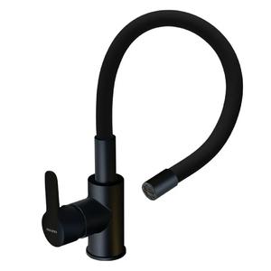 Peirano Griferia Monocomando Cocina Mesada Colors Negro