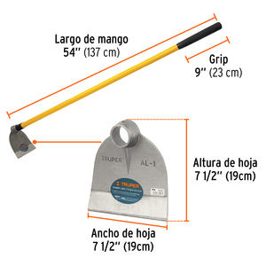 Truper Azada Para Carpir N1 - Mango De Fibra 137cm