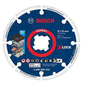 Bosch Disco Multiproposito X-lock Azul 115mm