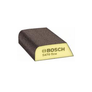 Bosch Esponja Abrasiva Grano Fino S470 Para Perfiles Amarilla