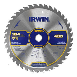 Irwin Disco Sierra Circular 7-1/4" 40 Dien