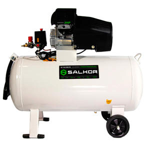 Salkor Compresor 100 Lts 3 Hp Biclindrico Monofasico