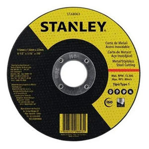 Stanley Disco Corte 115x1,6 X Unidad