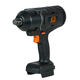 Lusqtoff Llave De Impacto 18v 3/4 1500 Nm Brushless (sin Bateria / Sin Cargador)  - Black Series - Vista 1
