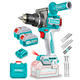 Total Atornillador Taladro Percutor 20v - 13 Mm (2 Baterias - Cargador - Maletin) - Vista 1